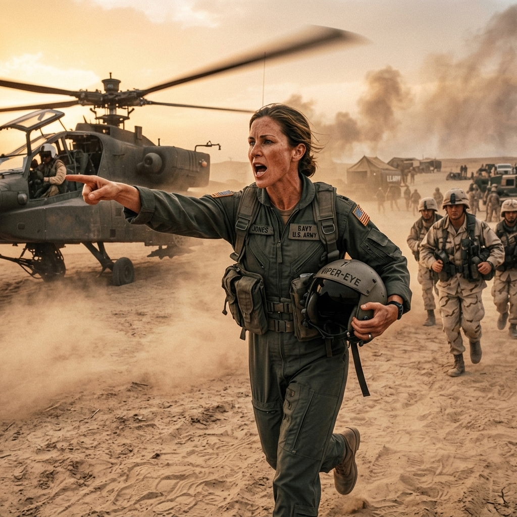 Every Apache Turned Around and Gave Up the Mission — But This Female Pilot Kept Charging Ahead Into The Fight
