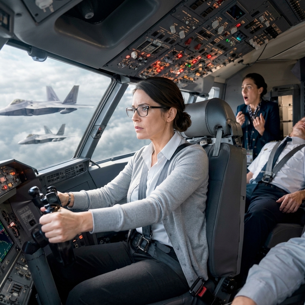 She Hid Her Fighter Ace Status for 12 Years and Had No Intention on Revealing It — Until an F-22 Threatened to Shoot Down Her Commercial Flight 