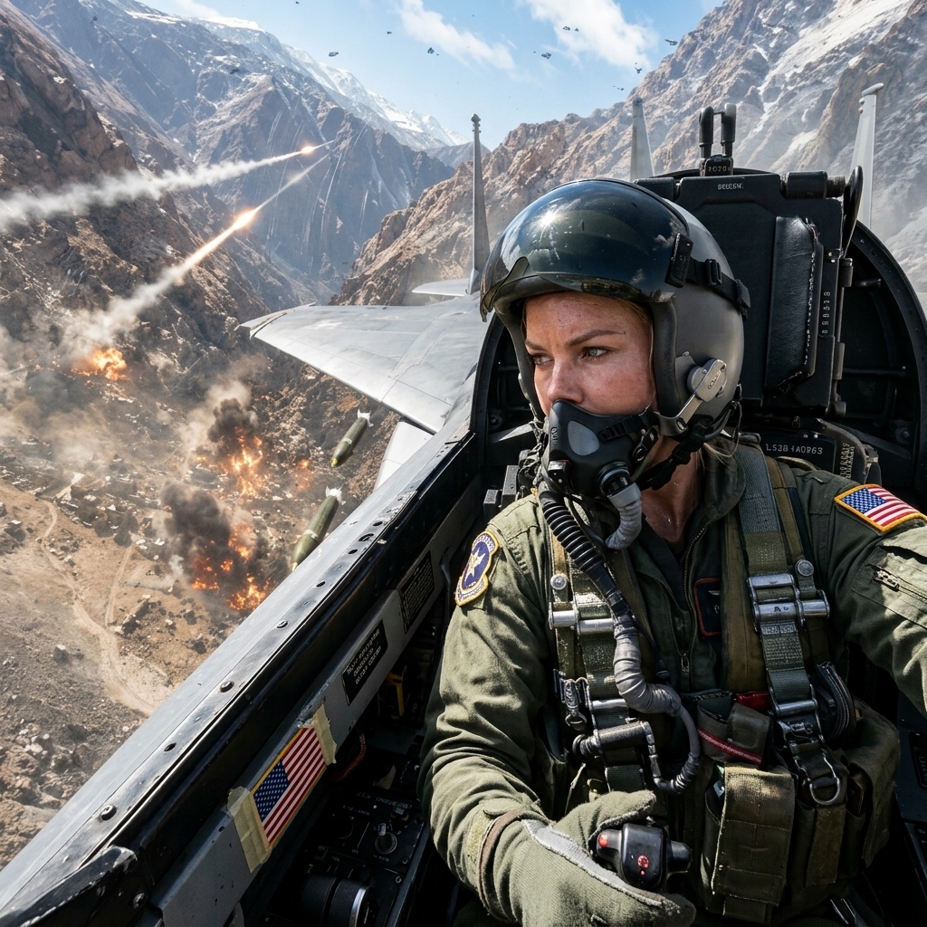 The Whole Squadron Thought Her Call Sign Was a Myth — Until They Heard Her A-10 Warthog Roared Over the Ridge