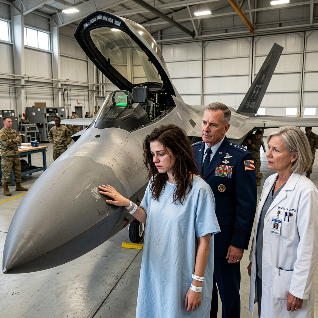 No One Had Heard Veteran Female Pilot’s Voice in Years — Until She Touched An F-22 and Whisper “Venom”
