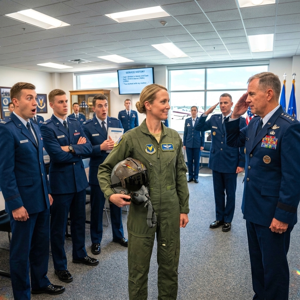 “Just a Nickname”, The Cadets Ridiculed Her Call Sign — Until the Visiting General Honored Her with It