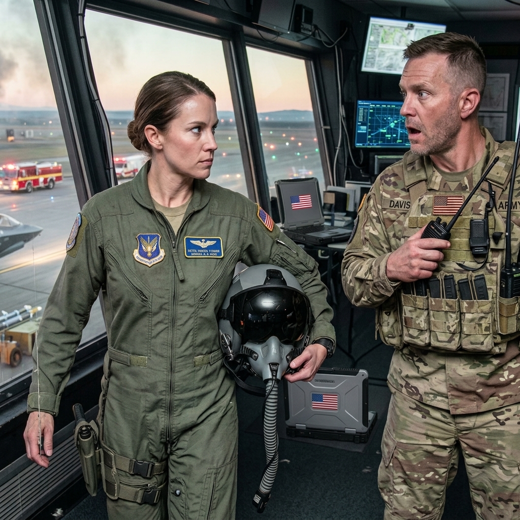 When the Captain Asked Who Could Fly an F-35, Everyone Froze — Except One Young Woman