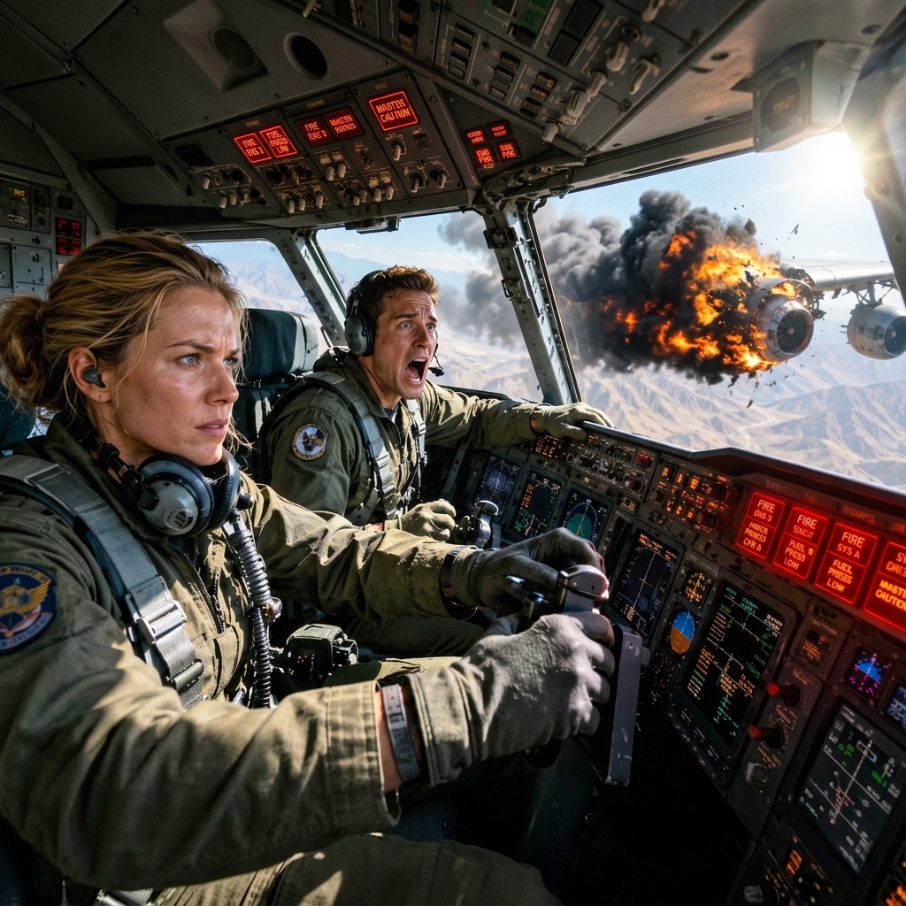 “We’re Going Down!” The Pilots Cried In Despair — The Colonel Ordered Her To Abandon 42 Wounded Soldiers In The Sky, But…
