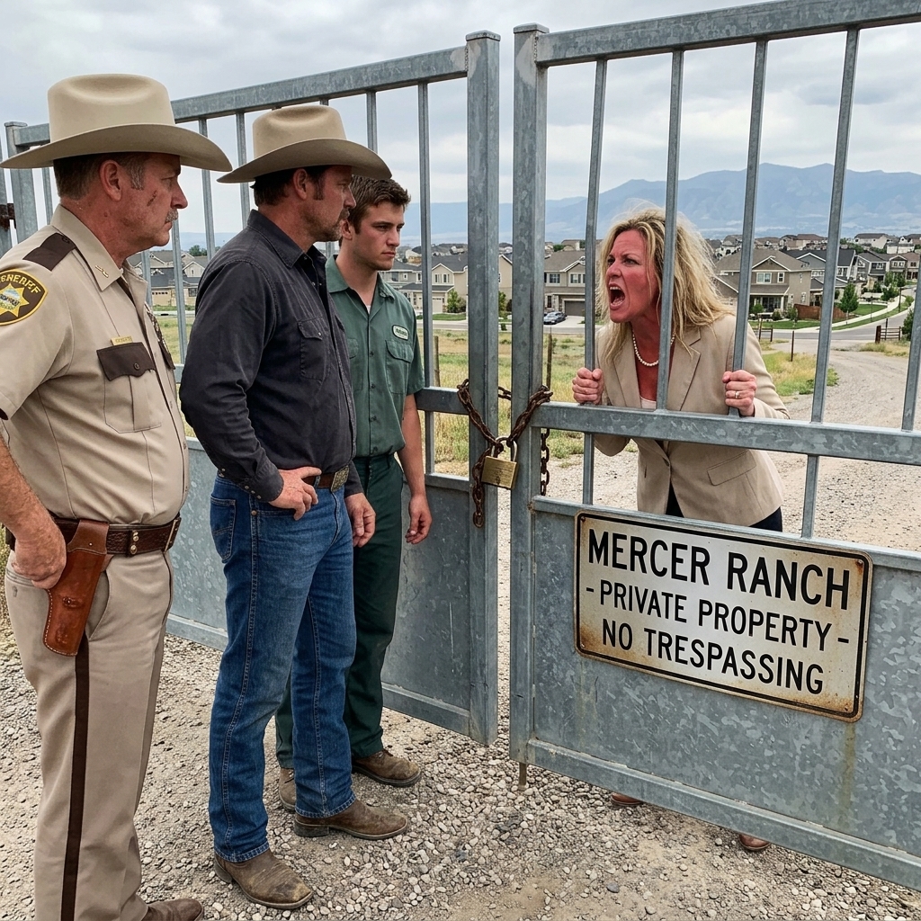 I Discovered 60 Luxury HOA Homes Built on My Wyoming Ranch Without Legal Permit, So I Locked Their Only Access Road 