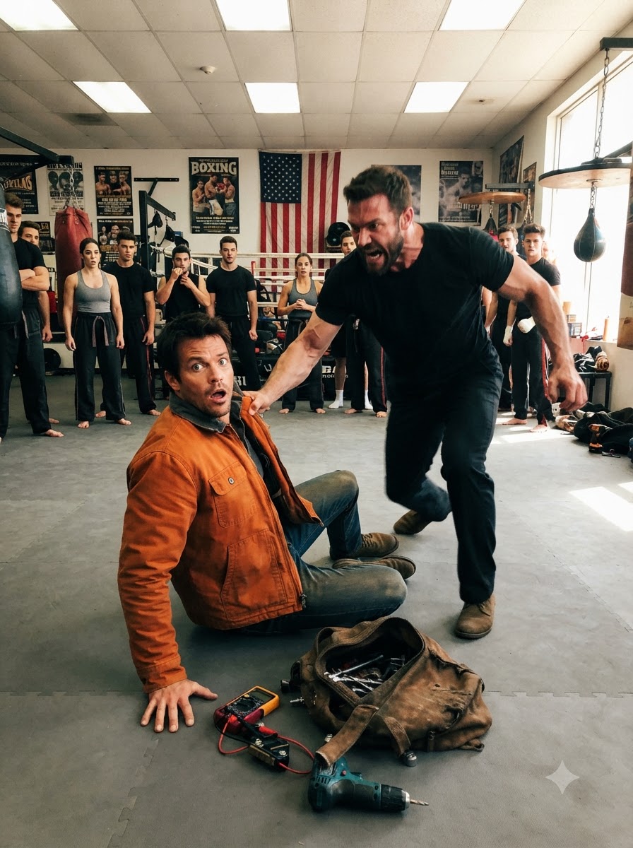 PART 2 – FULL: TWO ARROGANT BLACK BELTS LAUGHED AT MY LIMP AND BLOCKED MY EXIT, TREATING THE MECHANIC FIXING THEIR HEATER LIKE DIRT