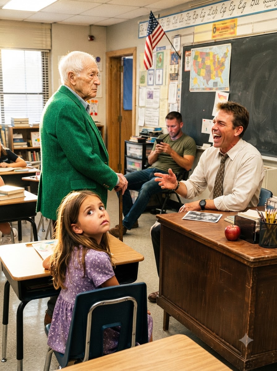 PART 2 – FULL:  HE MOCKED THE EIGHTY-TWO-YEAR-OLD in the frayed red tweed jacket, and the fourth-grade classroom laughed