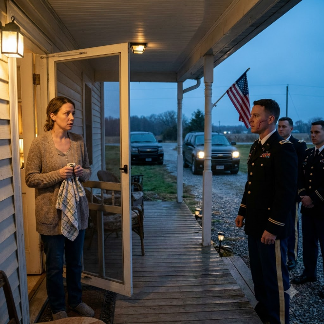 She Let A Stranger In A Military Jacket Sleep On Her Couch, Unaware He Left A Purple Heart By Her Sink
