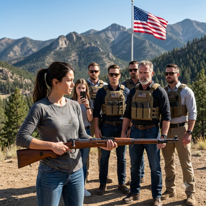 The Instructor Demanded She Leave The Range For Using “Substandard Equipment”—Then Her First Round Severed A Steel Chain