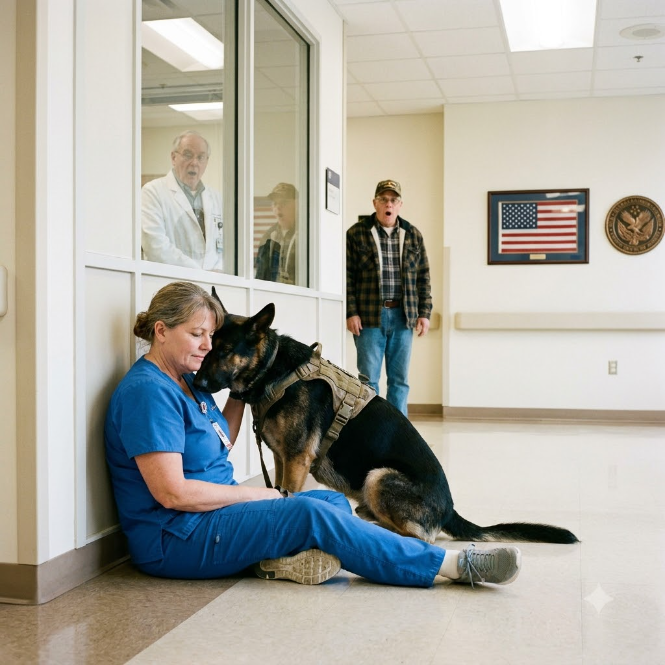 The Arrogant Doctor Demanded the Service Dog Be Sedated, Until a Hidden Photo Exposed the Truth