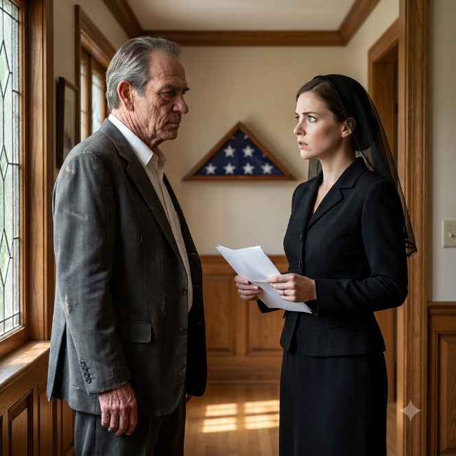At Her Husband’s Funeral, a Grieving Widow Evicts Her Elderly Father-in-Law to Liquidate the Estate, Unaware He Holds the Deed and Controls Her Financial Lifeline.