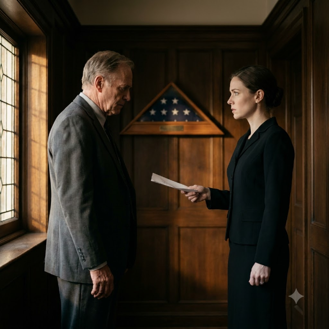 Desperate to Erase Her Secret Debts, a Young Wife Attempts to Seize Her Late Husband’s Childhood Home, Only to Uncover a Four-Decade-Old Family Trust.