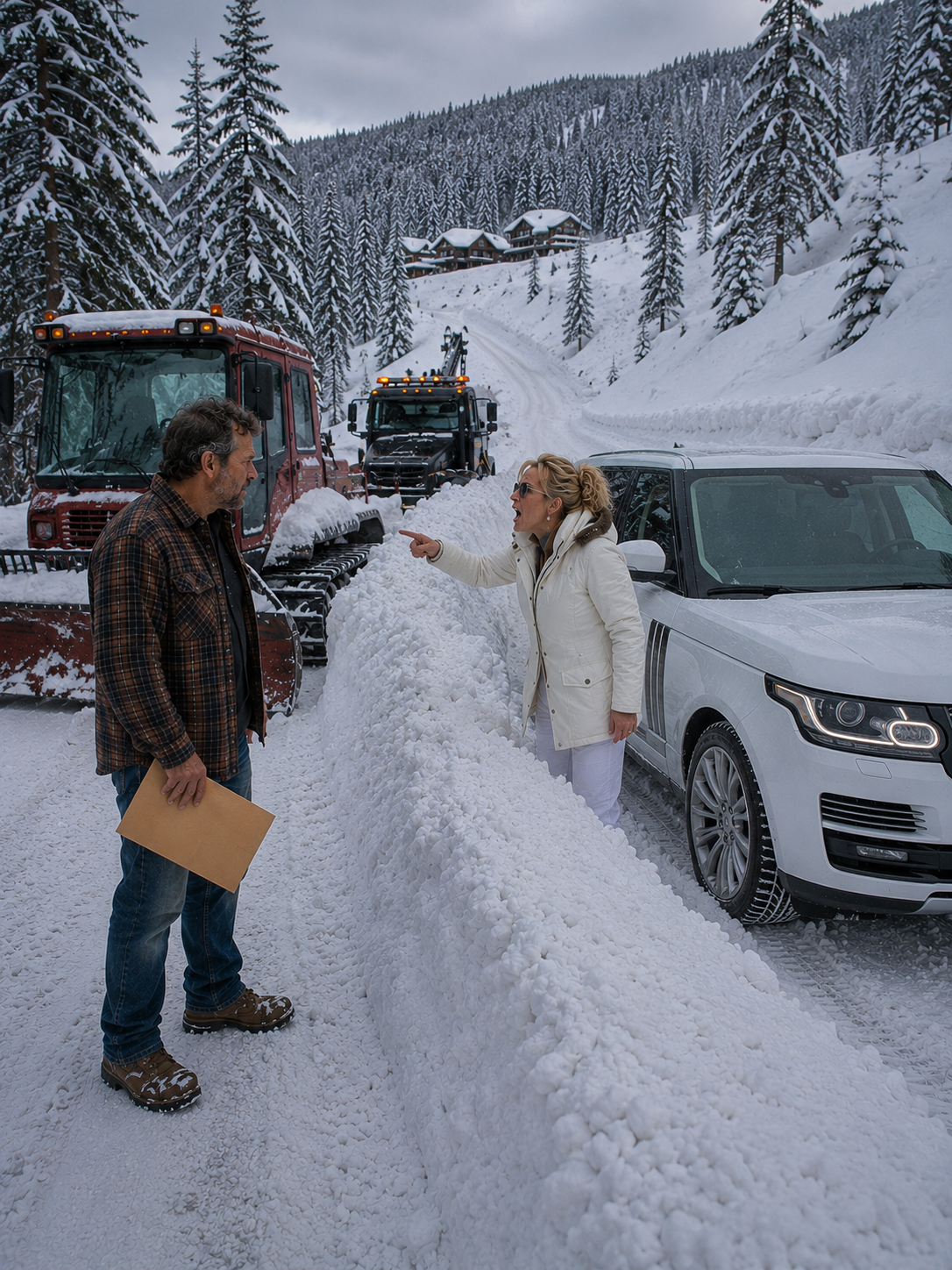 HOA Karen Fined Me $7,500 for Plowing Snow — So I Parked My Truck and Let Their Mountain Disappear
