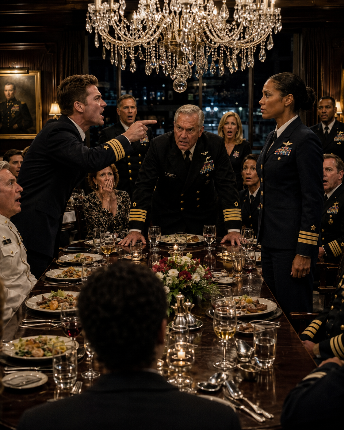 I watched my brother-in-law, a Navy Lieutenant, mock my administrative military record in front of our entire family.