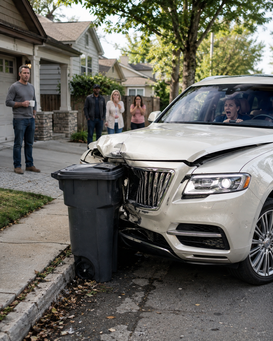 Our neighborhood’s self-appointed compliance officer mocked me in front of the other homeowners, issuing fake violations and deliberately ramming my property with her pearl white Escalade.