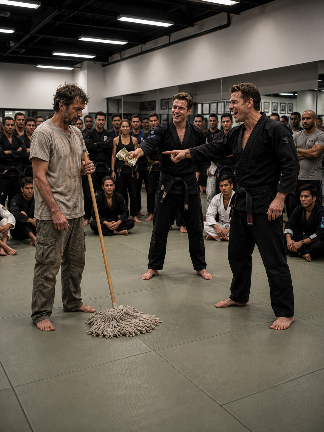 I let two tech billionaires kick me around their elite Seattle dojo because I needed $500 to keep my seven-year-old daughter from being evicted