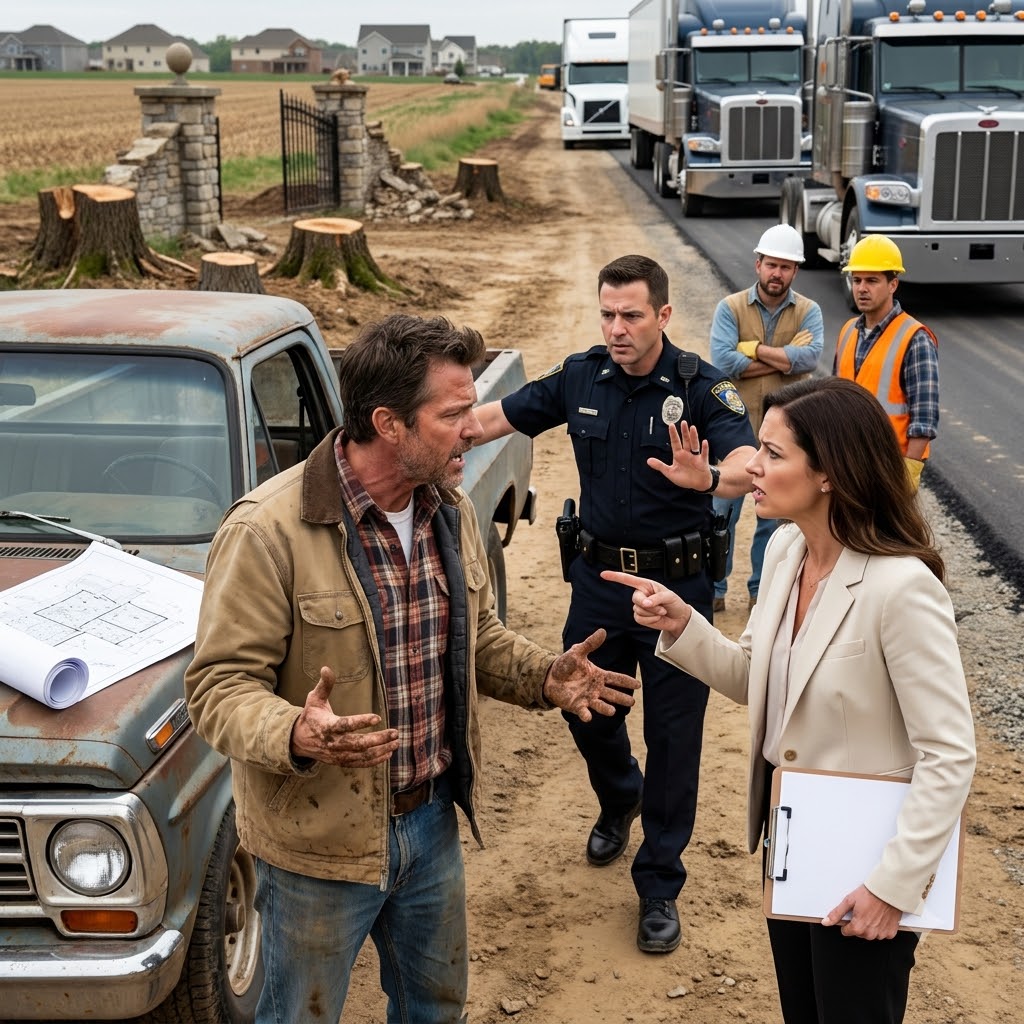 50 Container Trucks Dumped on My 12 Acres — So I Let HOA Karen Explain the Forged Contract
