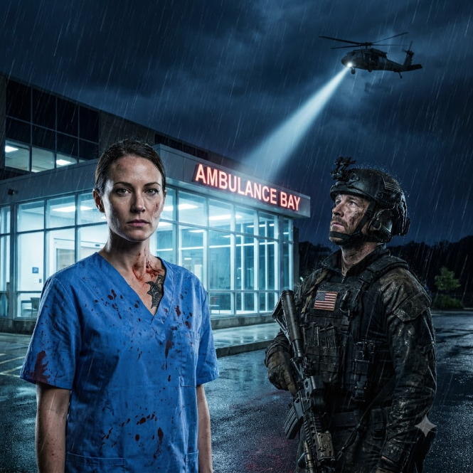 A Routine Night Shift Turned Into A Warzone When The Doctor Unbuttoned Her Collar And Revealed Her Classified Past