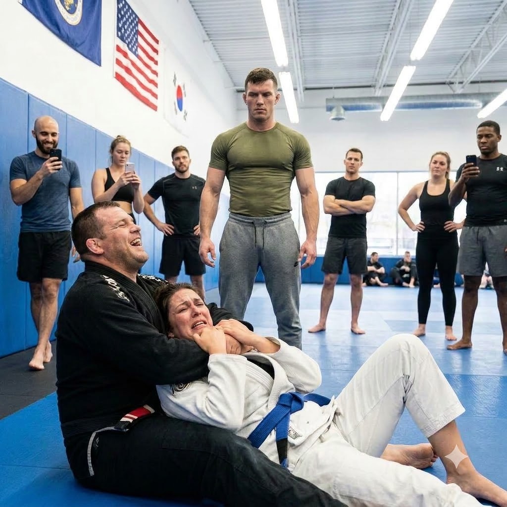 A 210-pound black belt choked my 26-year-old sister unconscious in front of thirty students.