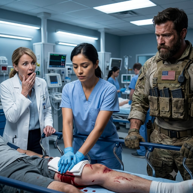 They Treated Her Like A Nobody In The ER, Never Knowing She Spent Four Years Pulling Bullets Out Of Soldiers In The Desert