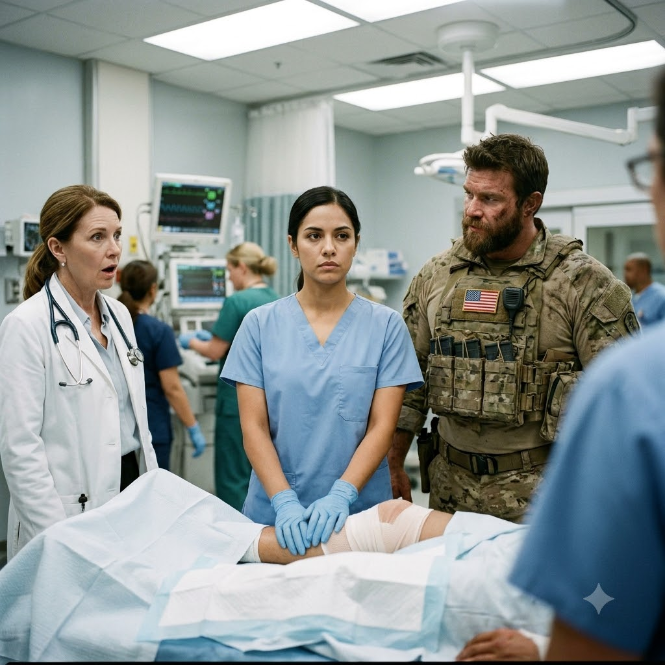 She Hid Her Military Past In Faded Scrubs, But A Mass Casualty Code Forced The “Widow” Out Of Retirement