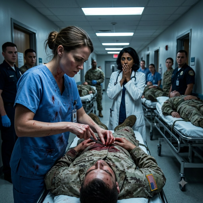 The FBI Questioned The “Rookie” Nurse After Seven Marines Arrived In Her ER—They Didn’t Expect To Unseal Her Classified Record