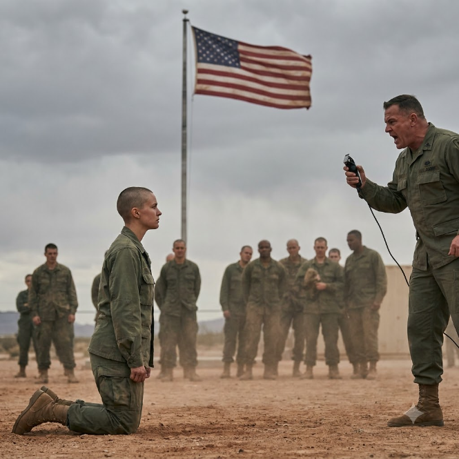 A Ruthless Commander Tried To Break A Silent Woman In Basic Training, Never Realizing The Blank File Hid A Secret That Would Destroy His Pension