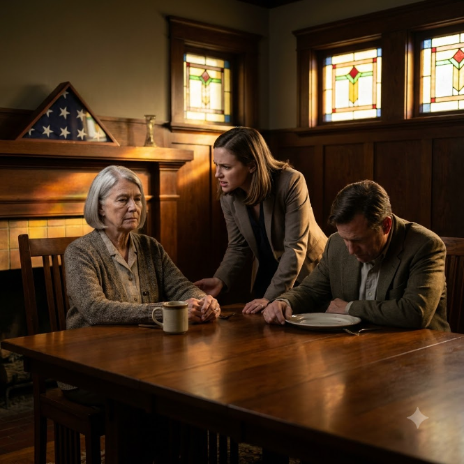 When an Arrogant Real Estate Agent Changed the Locks on Her Husband’s Childhood Home, the Elderly Widow Delivered a Legal Ultimatum That Destroyed a Fake Marriage