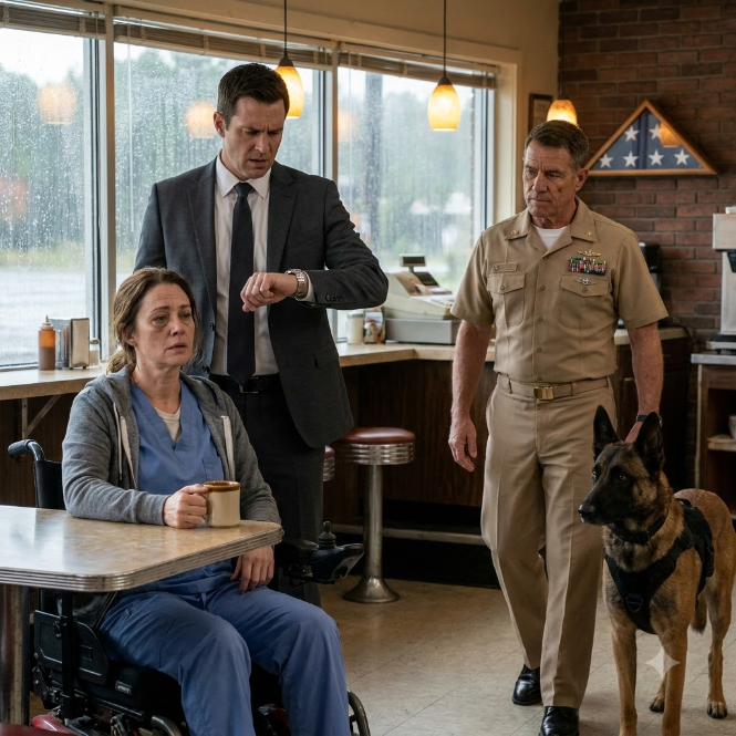 A Ruthless Real Estate Developer Attempts to Evict a Paralyzed Veteran Clinic Nurse, Only to Uncover a Two-Year-Old Secret That Binds Them to a Grieving Navy Admiral and a Tragic Highway Collision.
