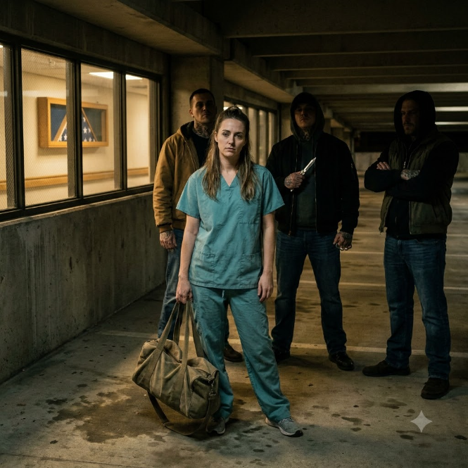 A Ruthless Street Gang Cornered an Exhausted ER Nurse in a Dark Garage, Completely Unaware She Was Raised by a Top-Tier Military Operative