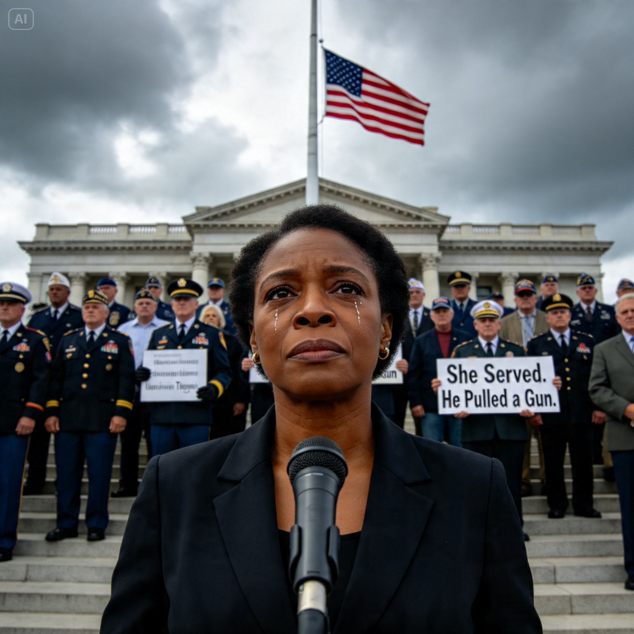 I SURVIVED COMBAT ZONES OVERSEAS, ONLY TO HAVE A GUN PULLED ON ME AT MY OWN SON’S FUNERAL BY RACIST COP!