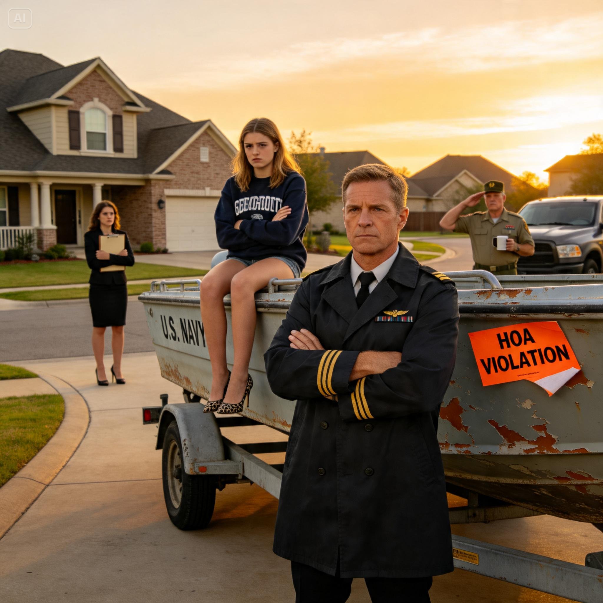 SHE SLAPPED A $500 STICKER ON A US NAVY PATROL BOAT AND SAID ‘MILITARY PEOPLE AREN’T SPECIAL’, BUT HAPPENED NEXT IN RIVERSIDE MEADOWS MADE FEDERAL HISTORY.